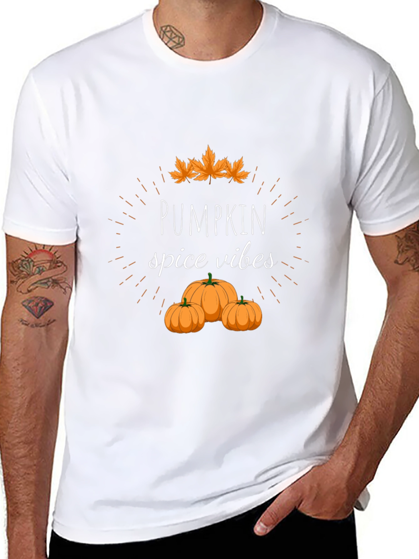 Pumpkin Spice Vibes Graphic Tee