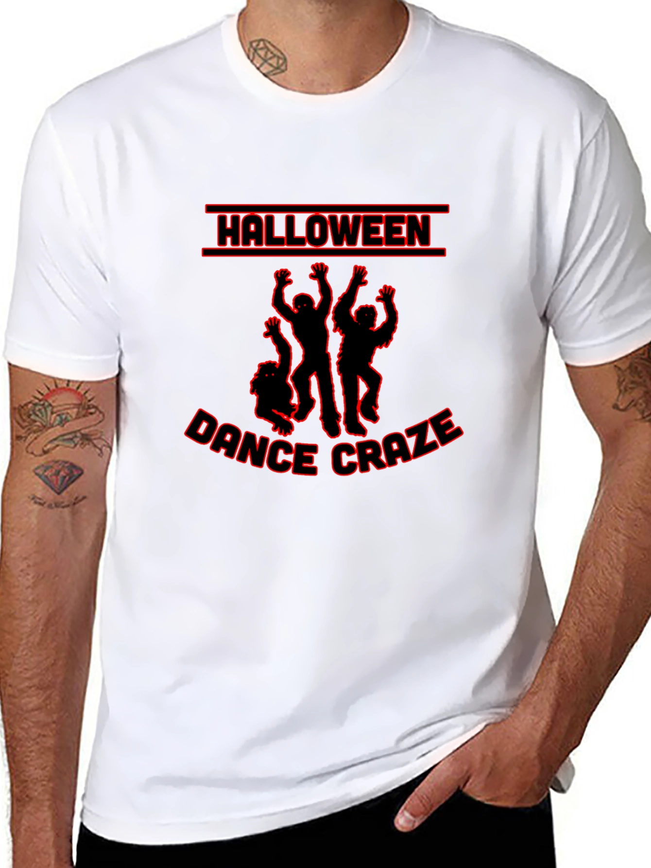 Halloween Dance Craze Graphic T-Shirt