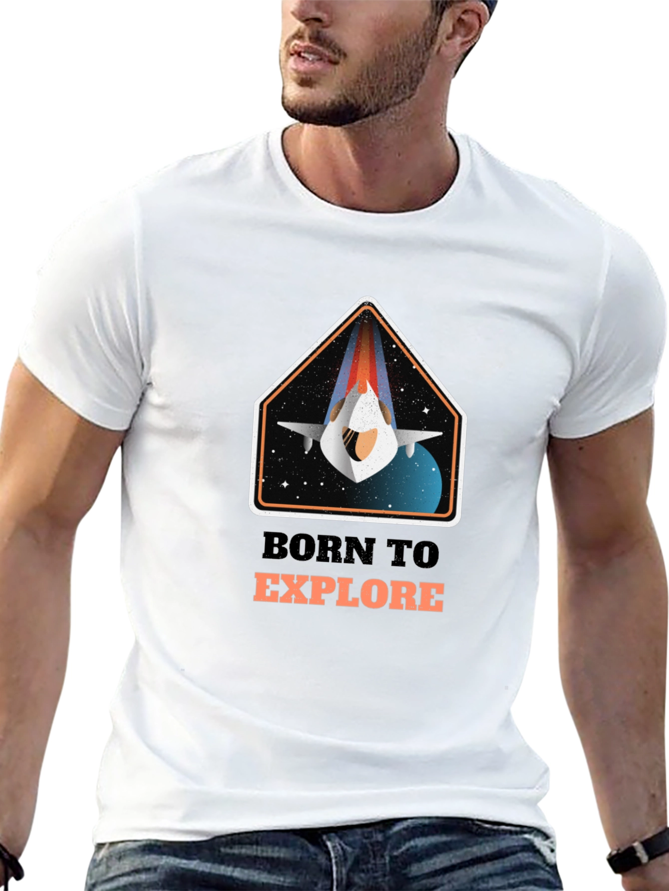 Born To Explore Graphic T-Shirt