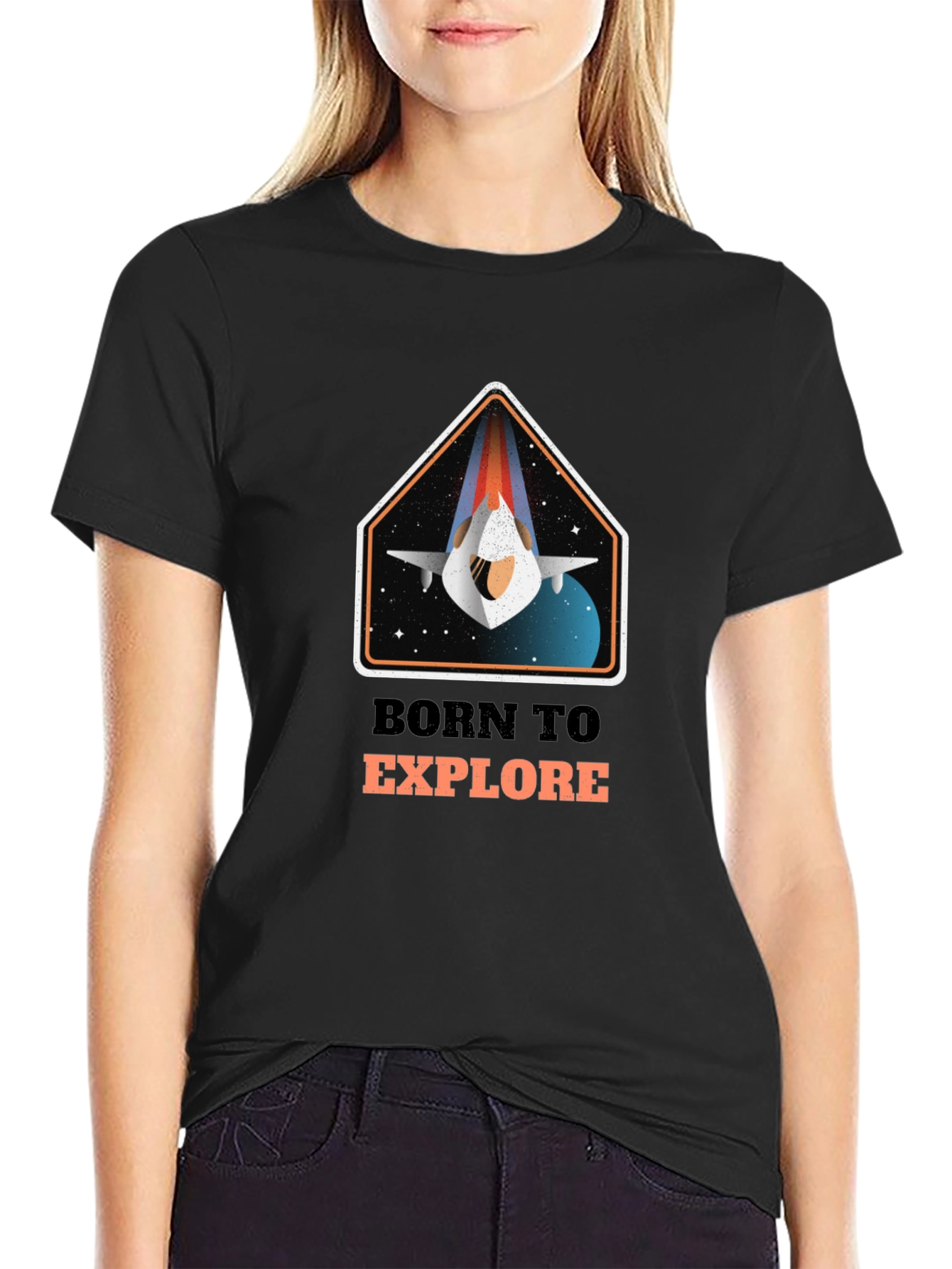 Born To Explore Graphic T-Shirt
