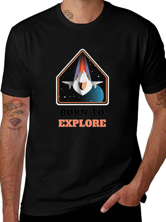 Born To Explore Graphic T-Shirt