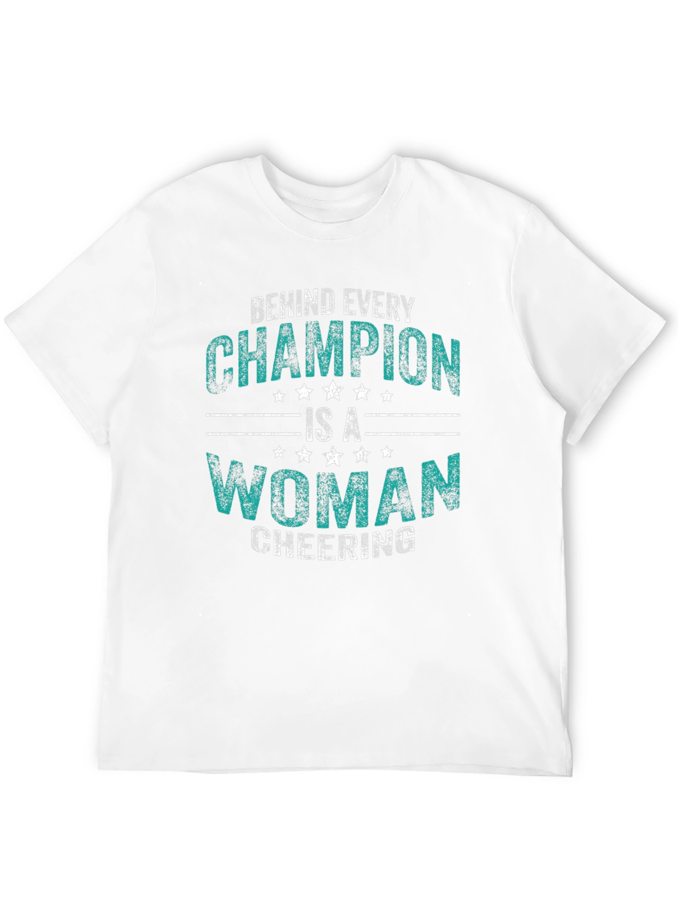 Champion Woman T-Shirt - Motivational Tee