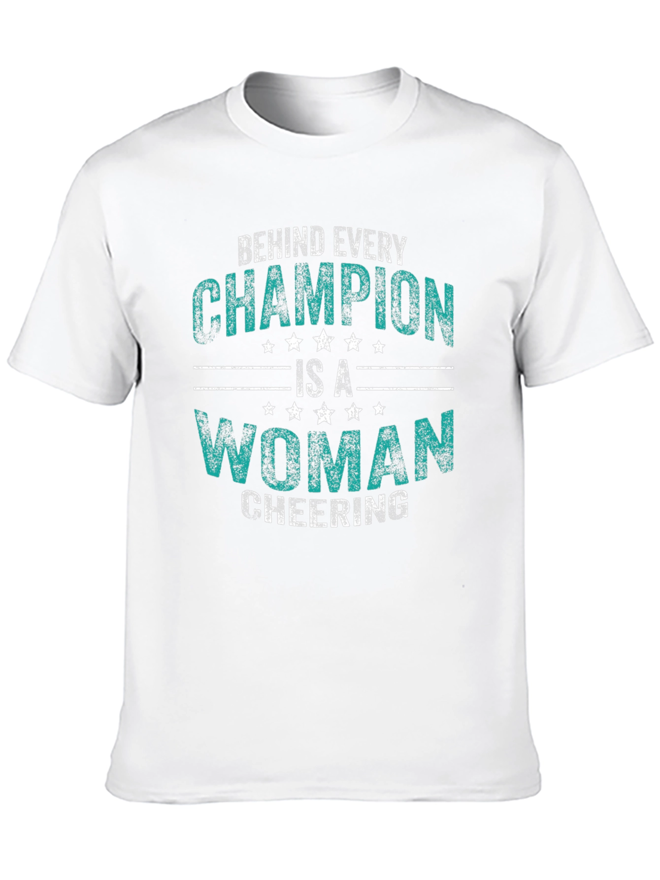 Champion Woman T-Shirt - Motivational Tee