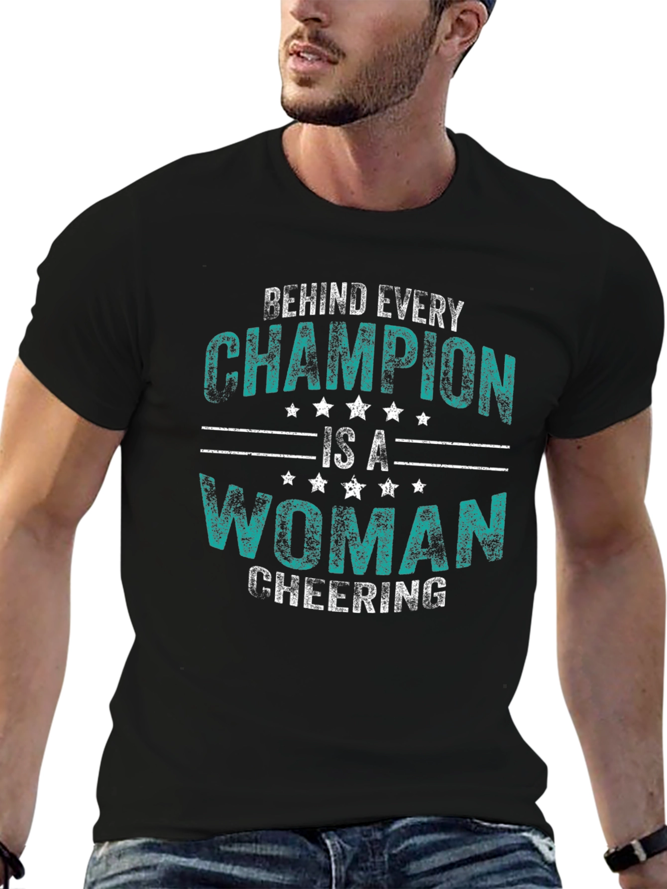 Champion Woman T-Shirt - Motivational Tee