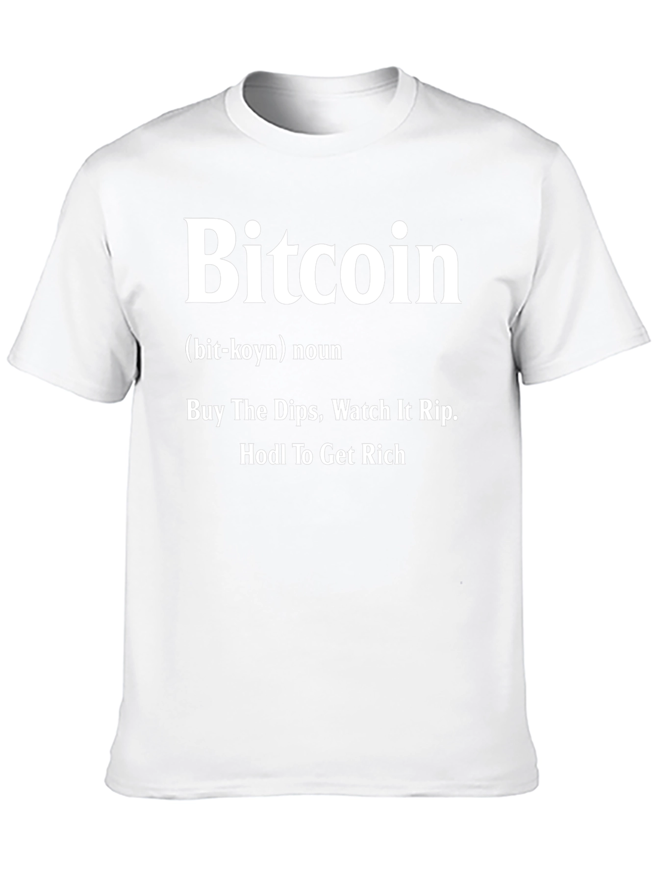 Bitcoin HODL Crypto Investor T-Shirt