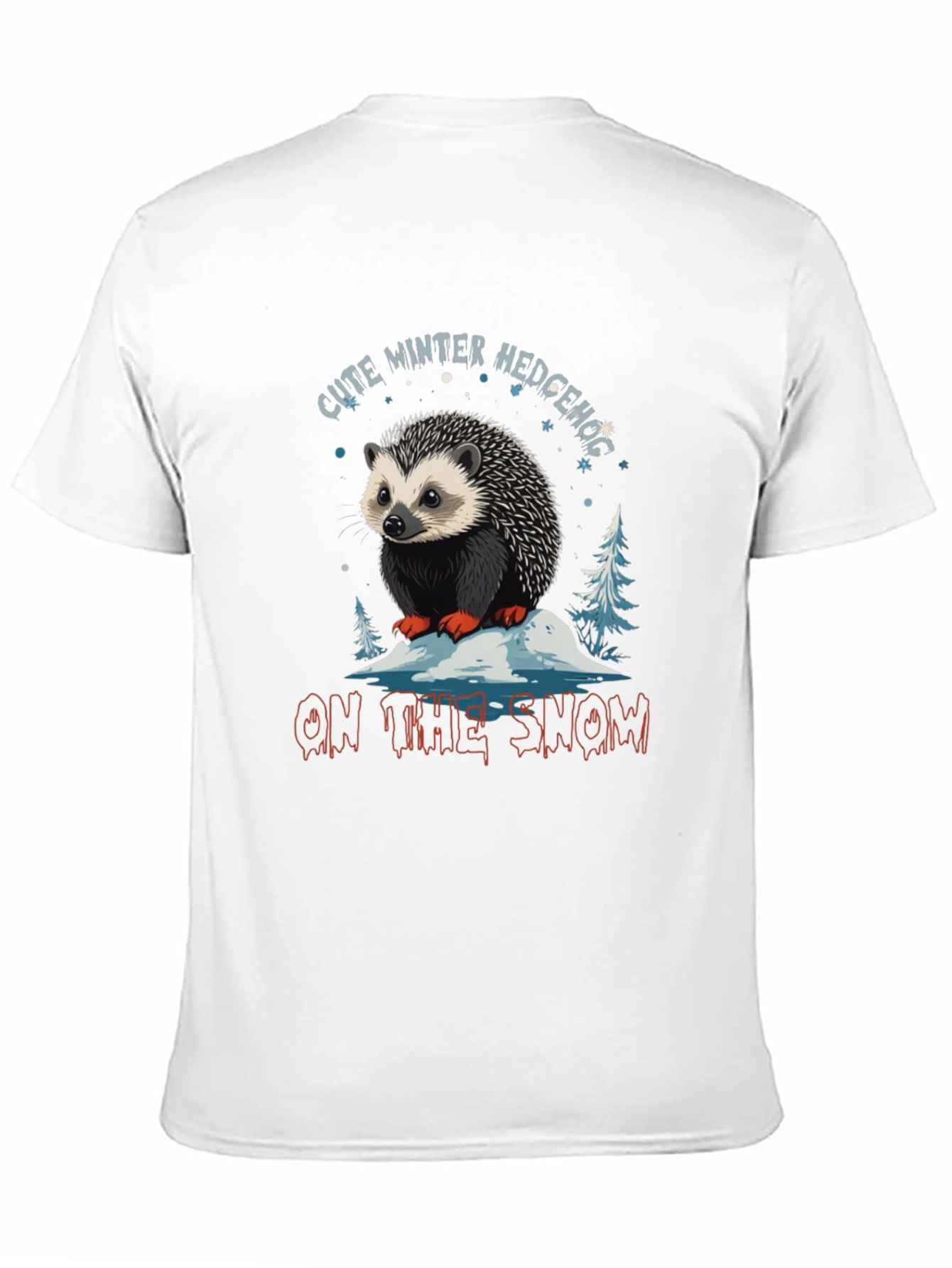Cute Winter Hedgehog T-Shirt