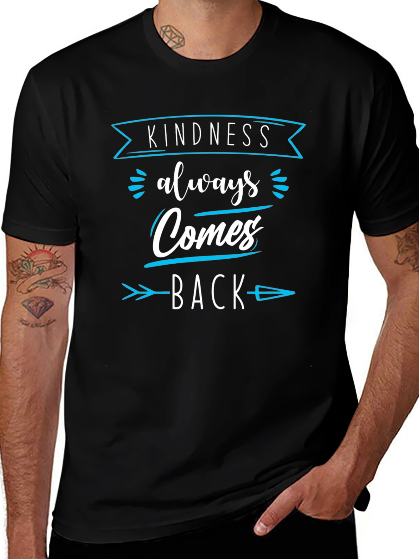 Kindness Always Comes Back Graphic Tee