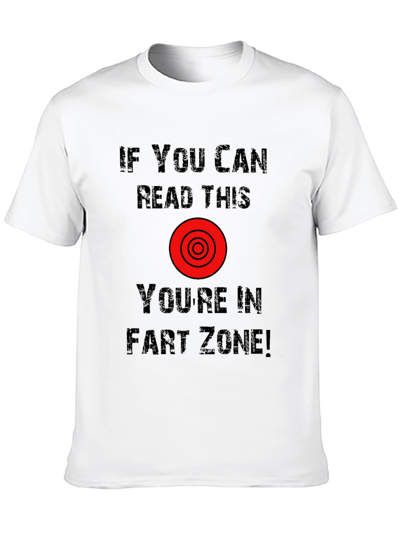 Funny Fart Zone T-Shirt - Novelty Gag Gift Tee