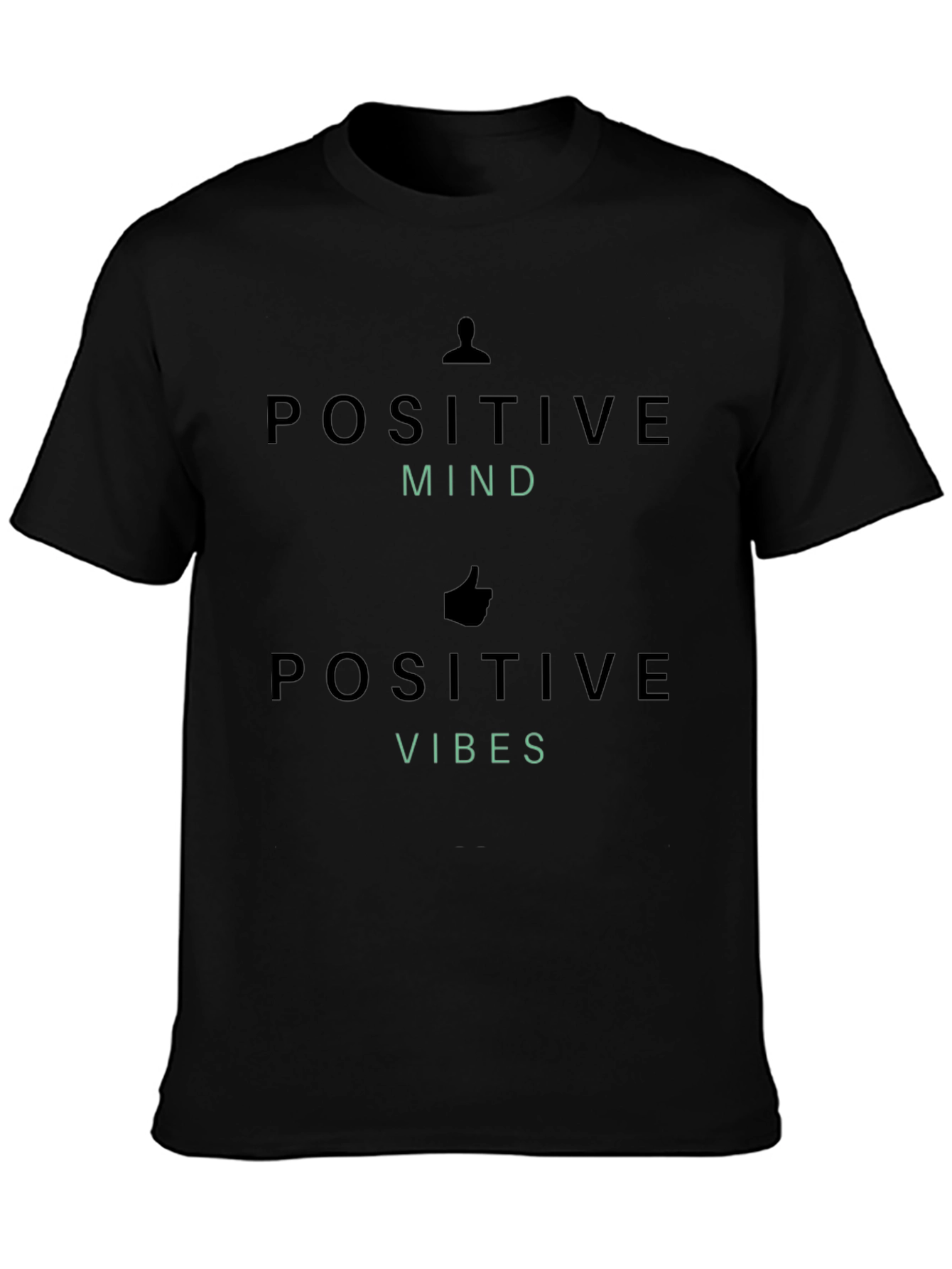 Positive Mind Positive Vibes Graphic Tee