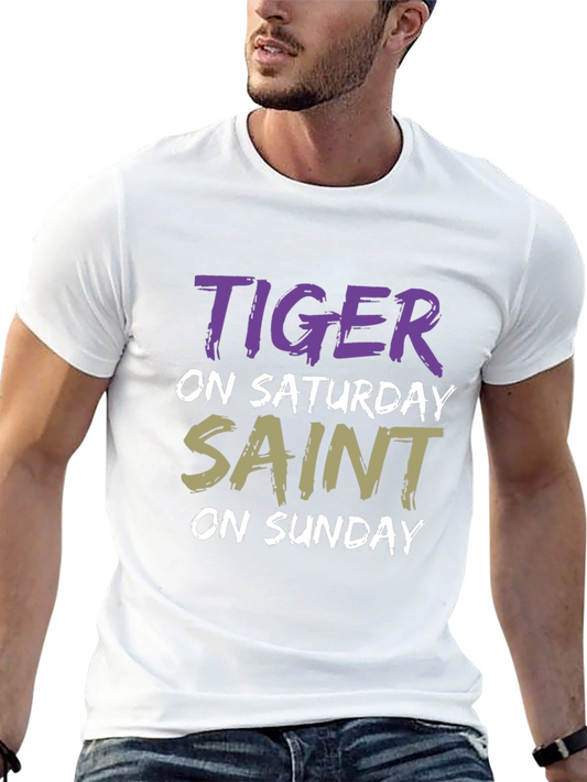 Tiger Saint T-Shirt - Saturday Sunday Fun