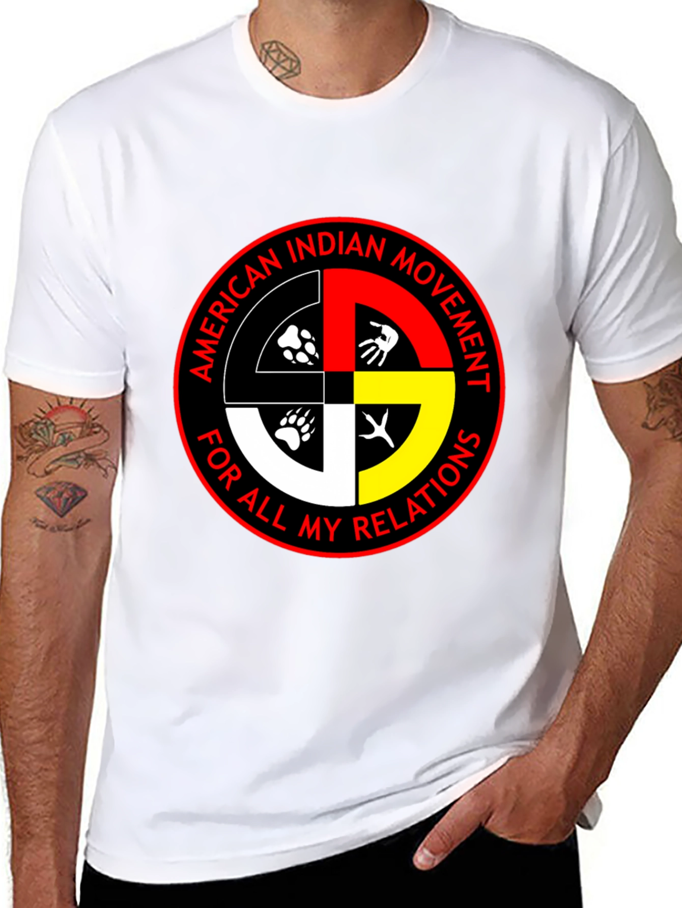 American Indian Movement Graphic Tee