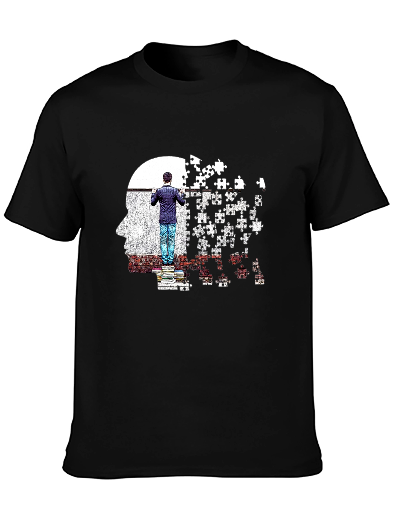 Puzzle Mind T-Shirt: Complete the Thought!