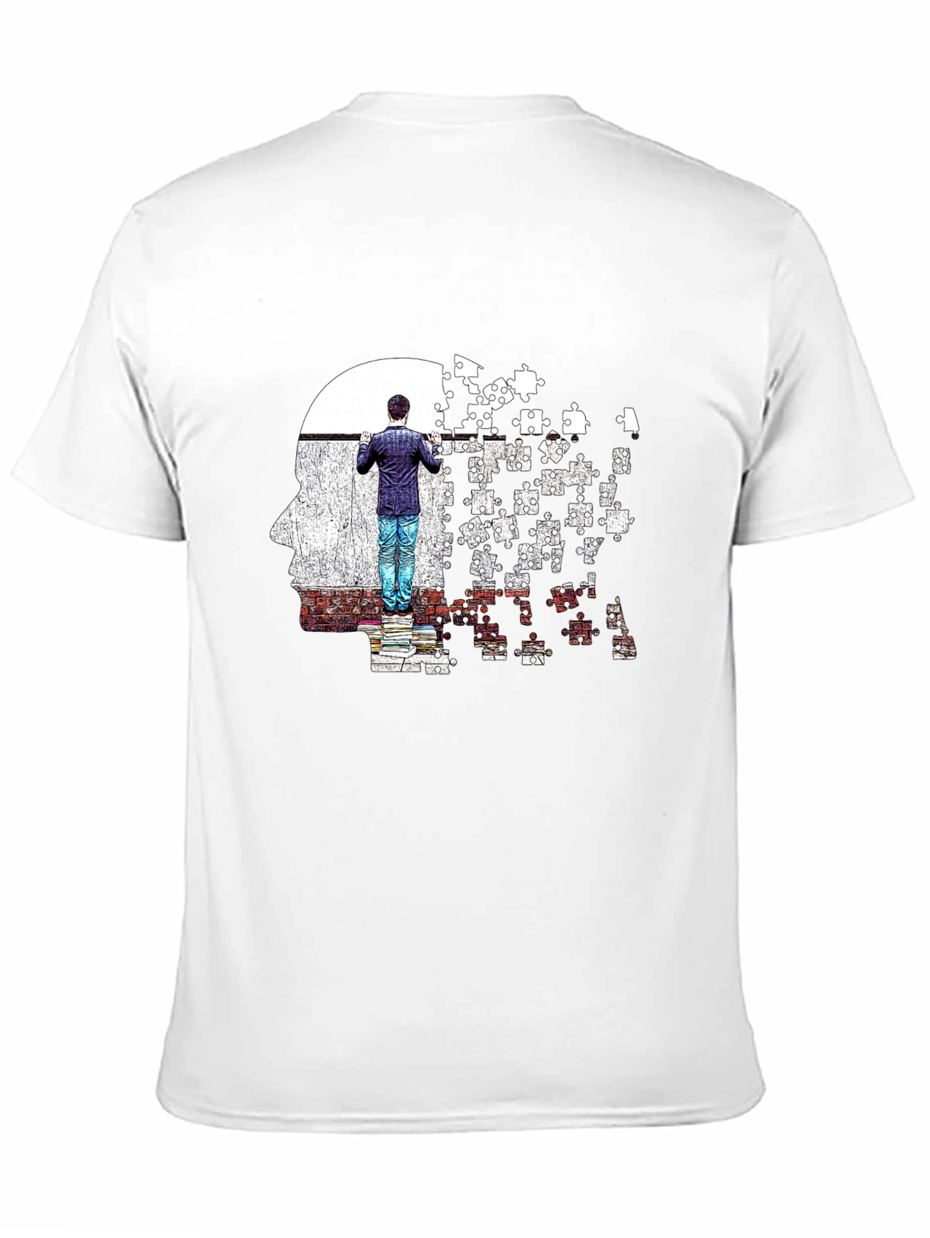 Puzzle Mind T-Shirt: Complete the Thought!