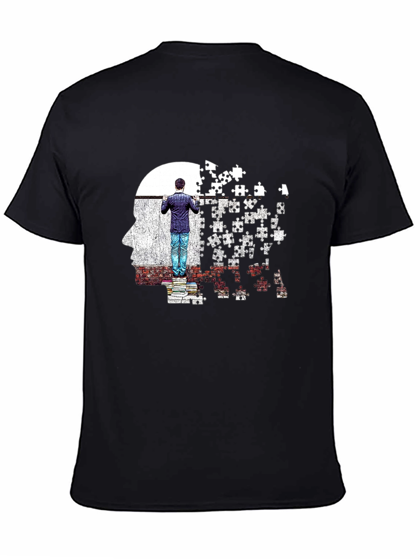 Puzzle Mind T-Shirt: Complete the Thought!