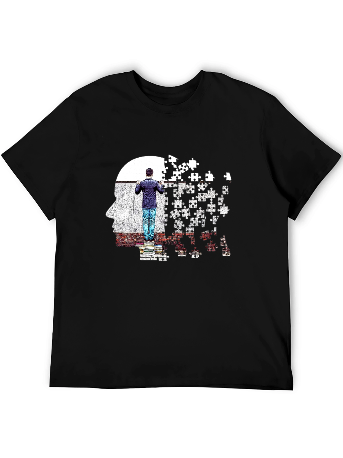 Puzzle Mind T-Shirt: Complete the Thought!