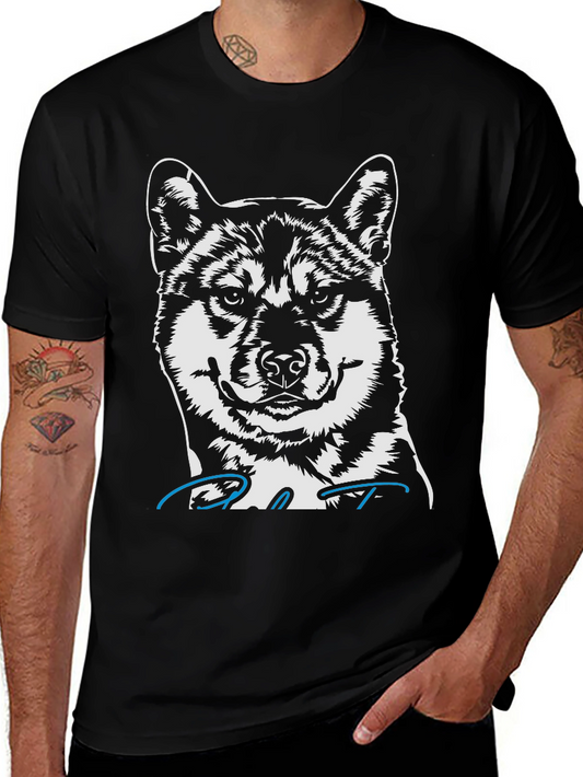 Shiba Inu Dog Graphic Tee - Cool Pet Lover T-Shirt