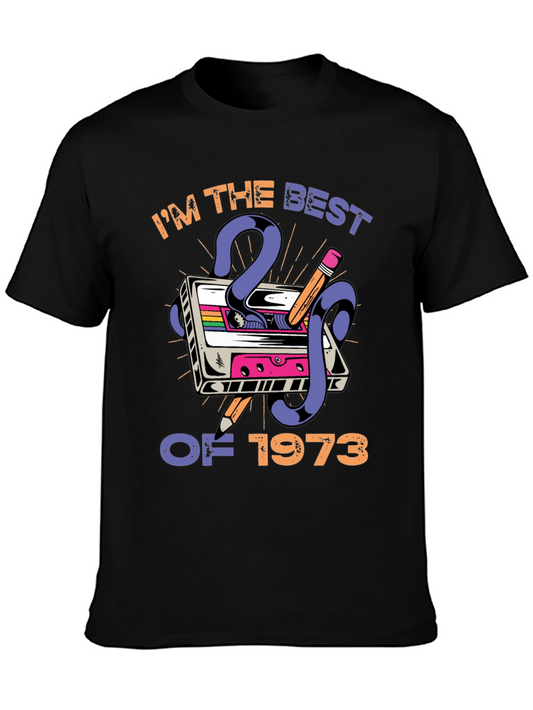 Retro 1973 Cassette Tape Graphic Tee