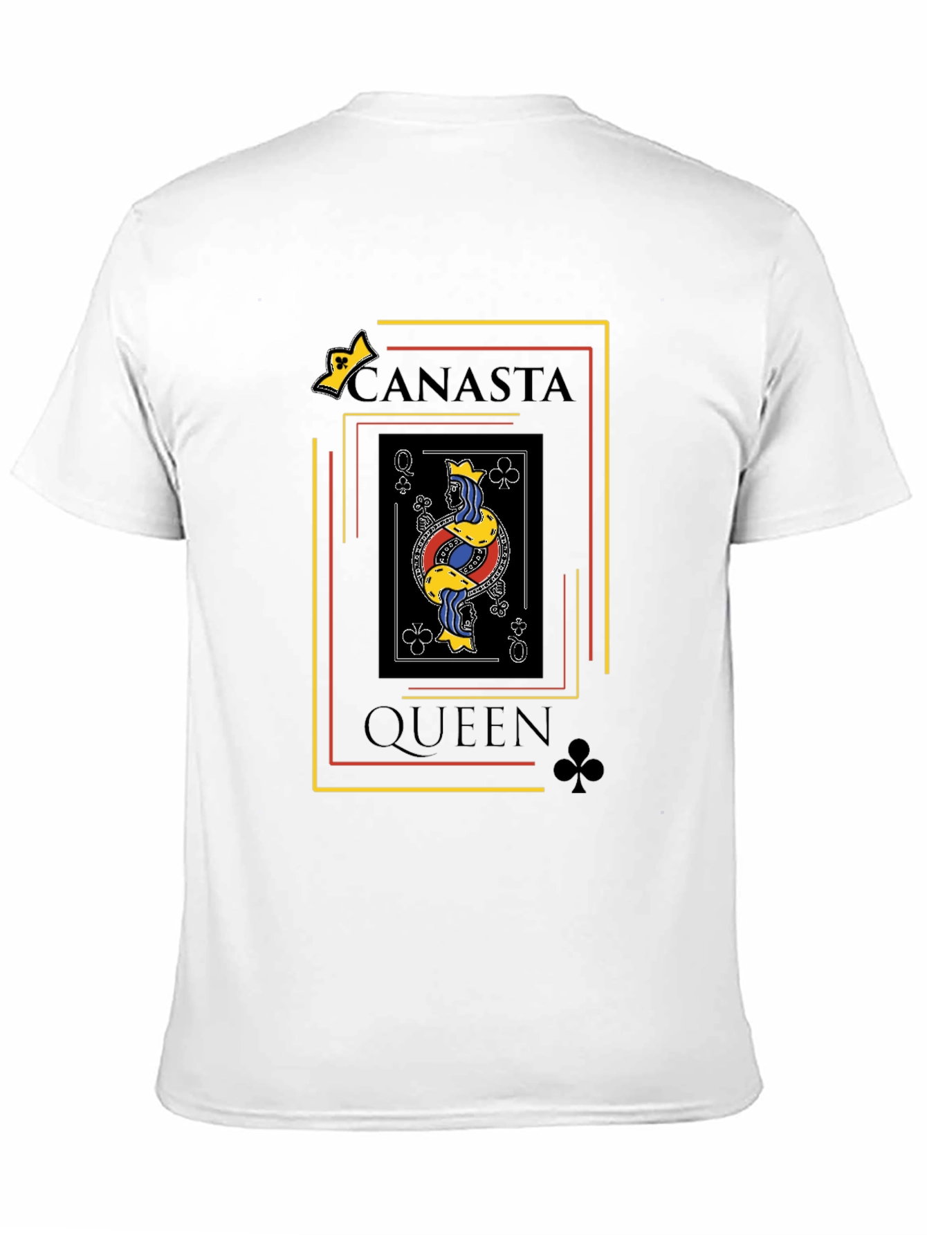 Canasta Queen T-Shirt - Card Game Lover Tee
