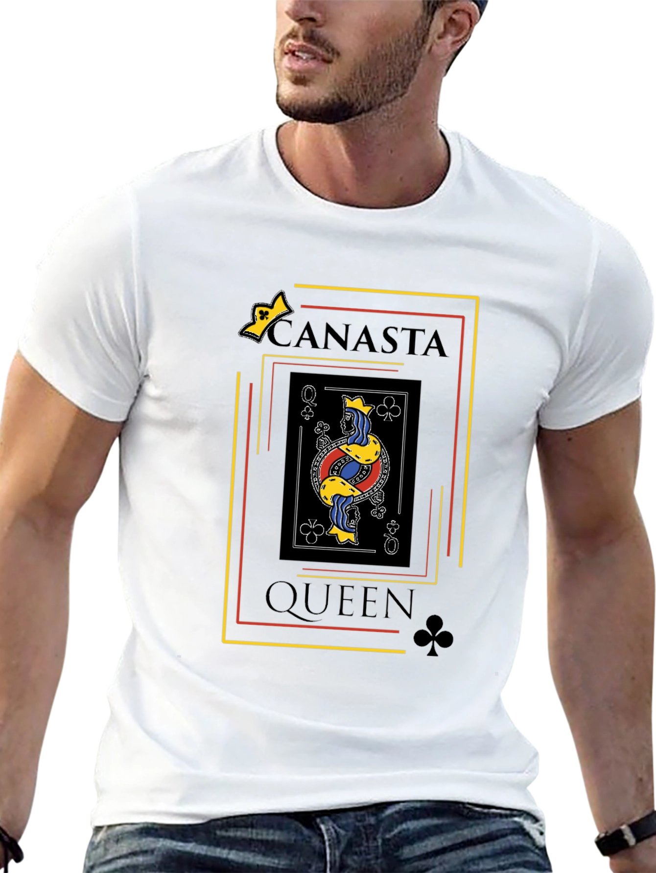 Canasta Queen T-Shirt - Card Game Lover Tee