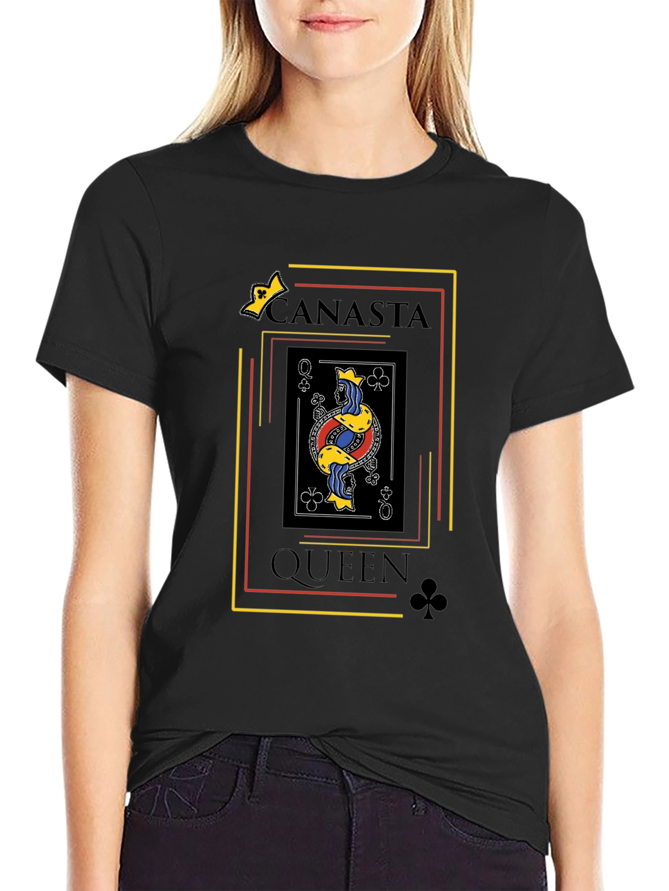 Canasta Queen T-Shirt - Card Game Lover Tee