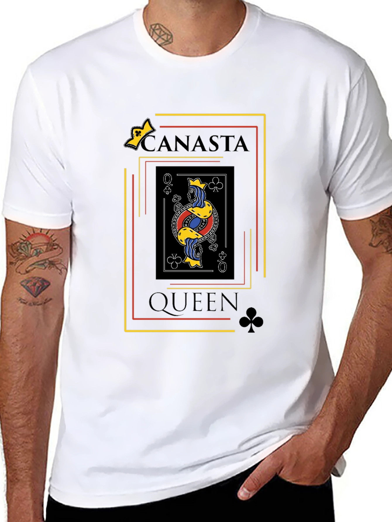 Canasta Queen T-Shirt - Card Game Lover Tee