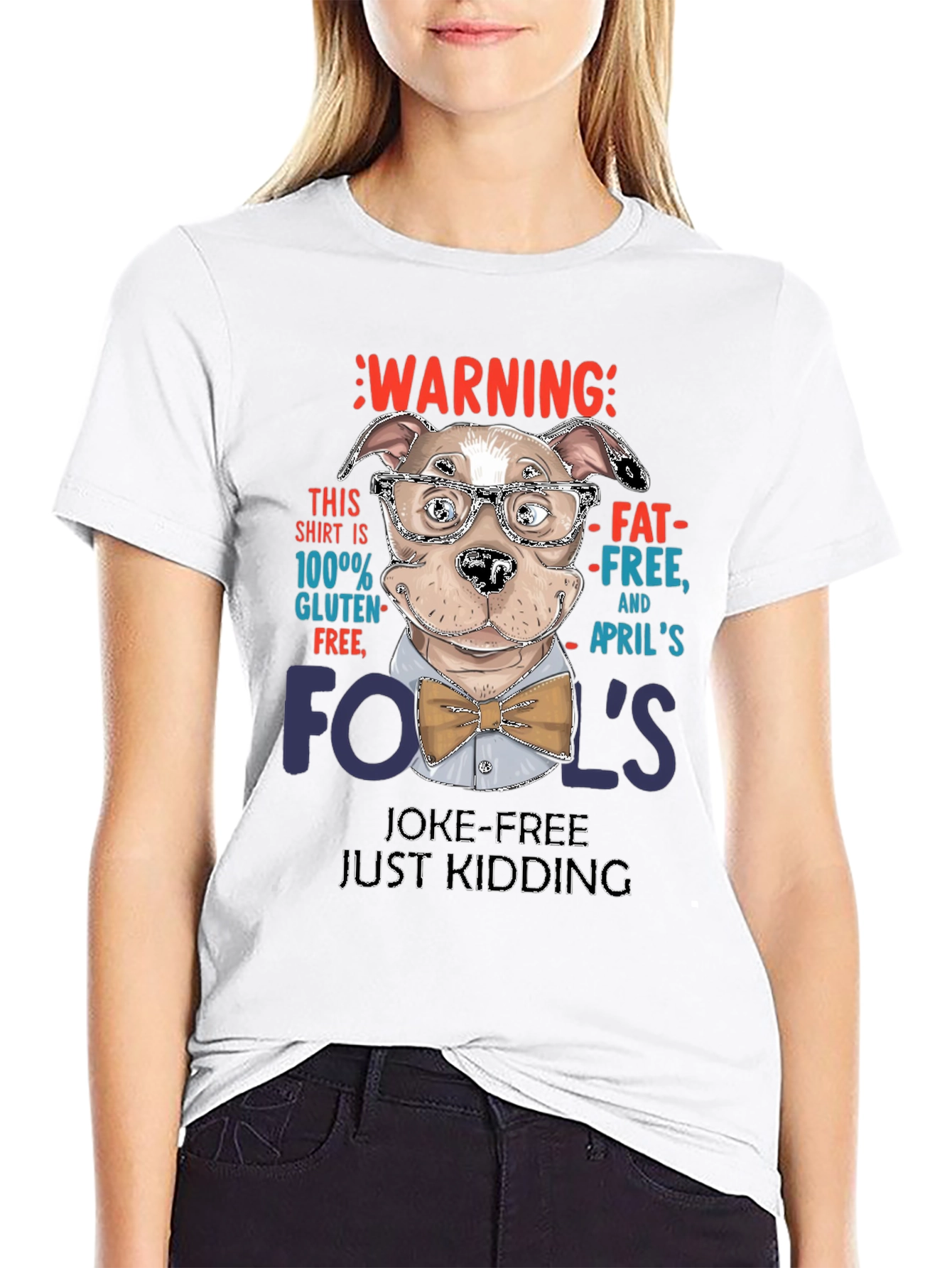 Warning: April Fools Joke-Free T-Shirt