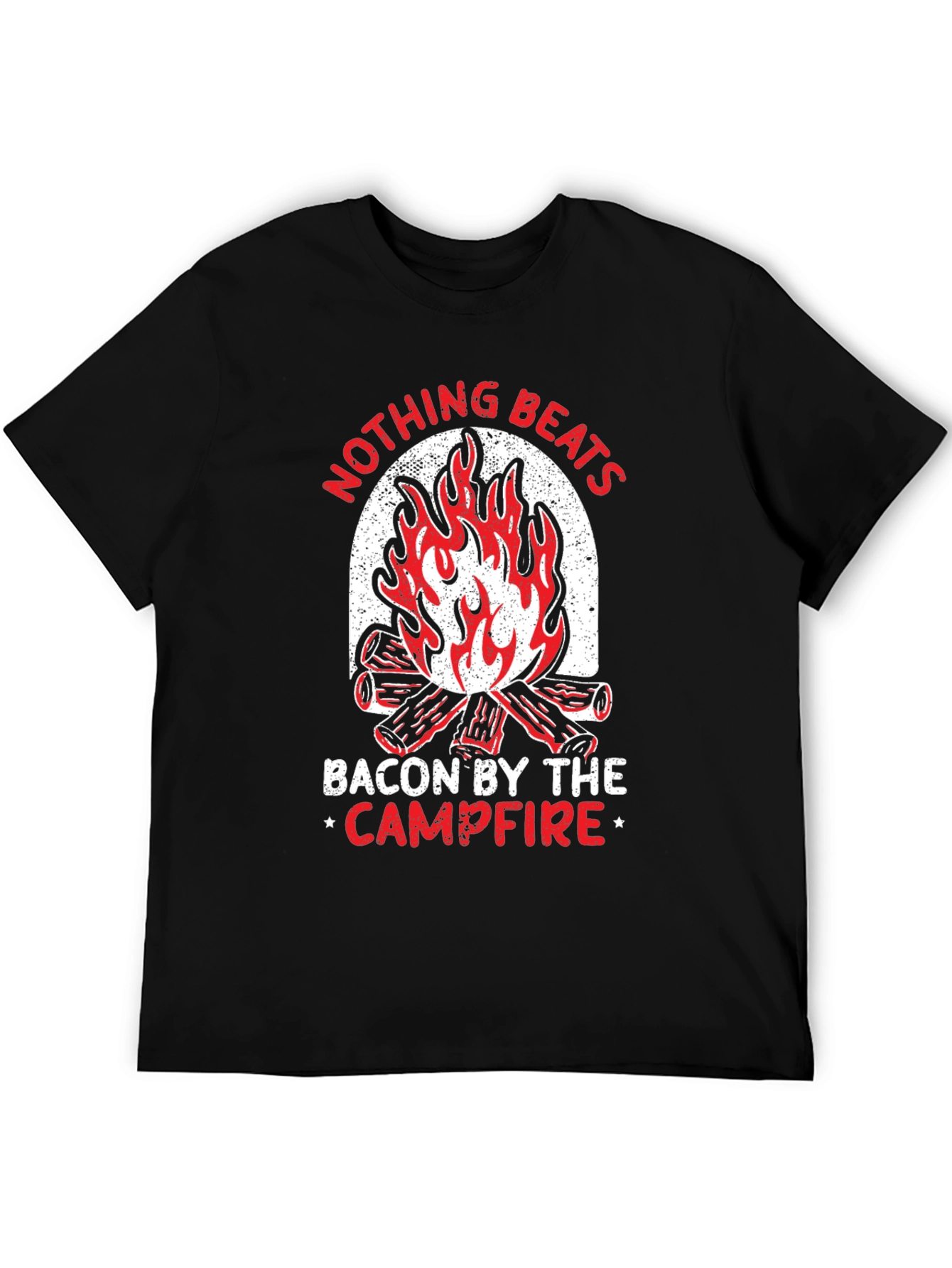 Bacon Campfire T-Shirt - Nothing Beats It!