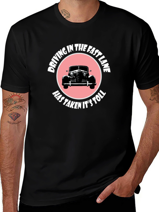 Fast Lane Car Graphic T-Shirt