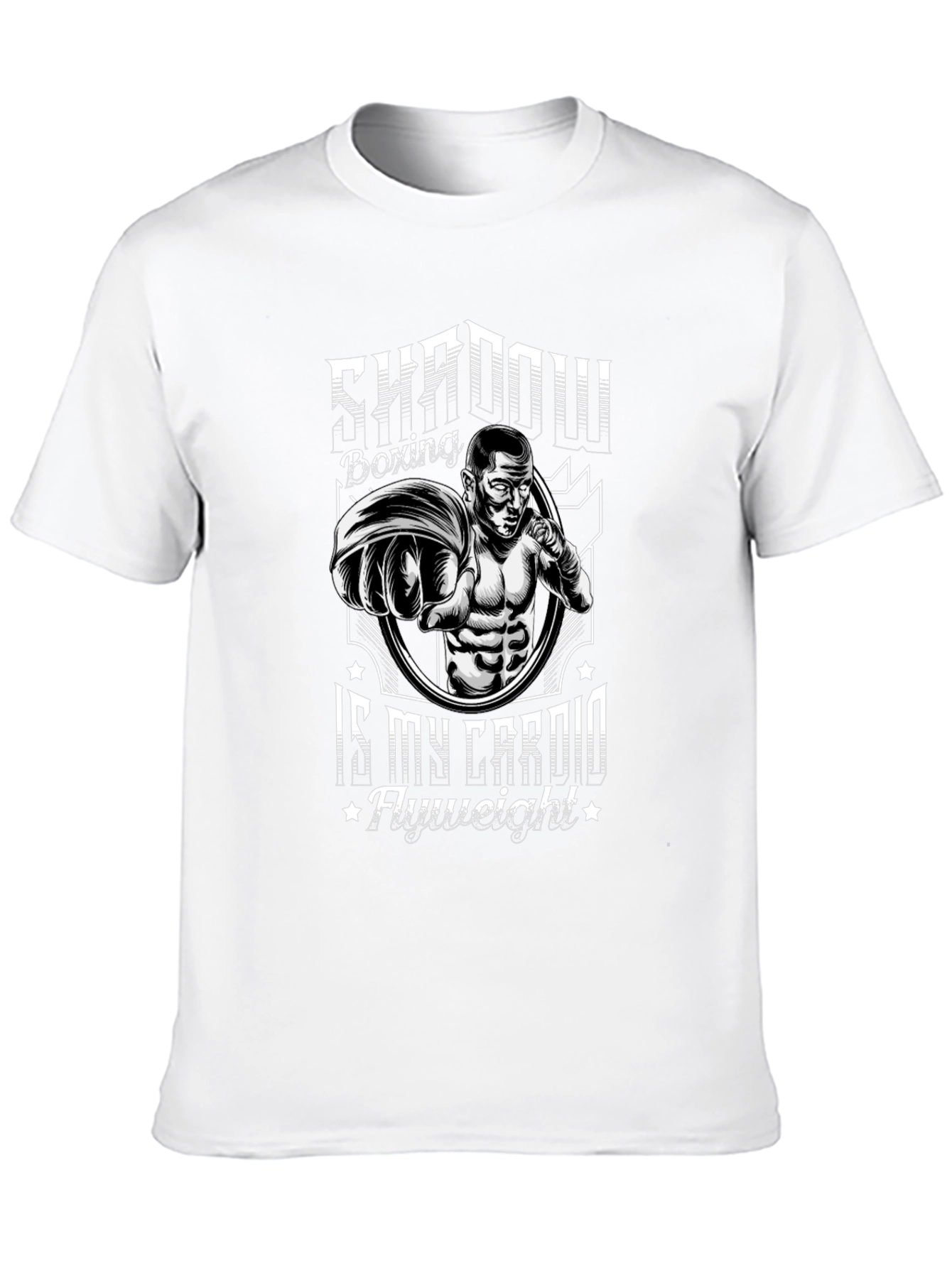 Shadow Boxing Cardio Black Graphic T-Shirt