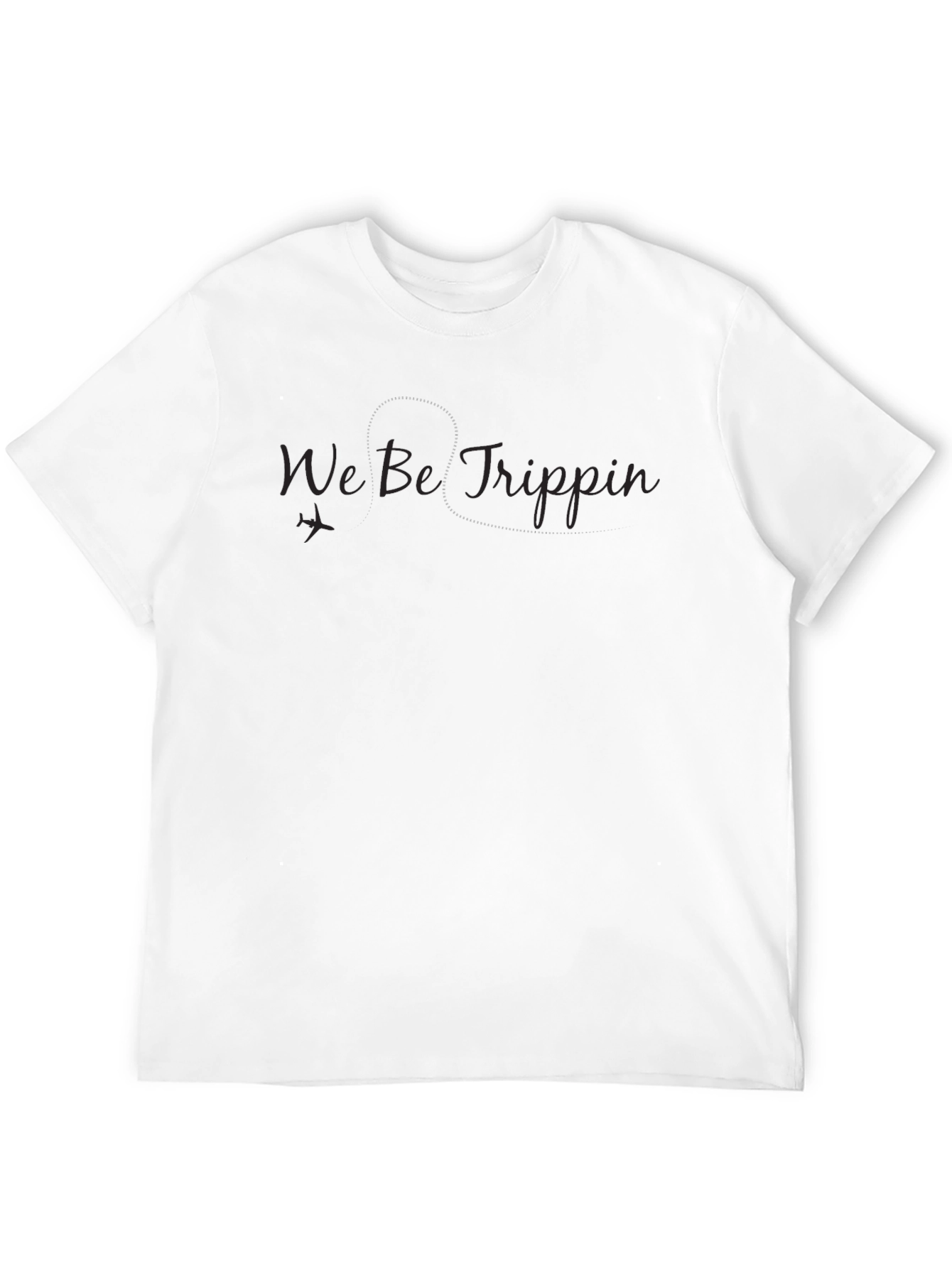 We Be Trippin Graphic Tee - Black