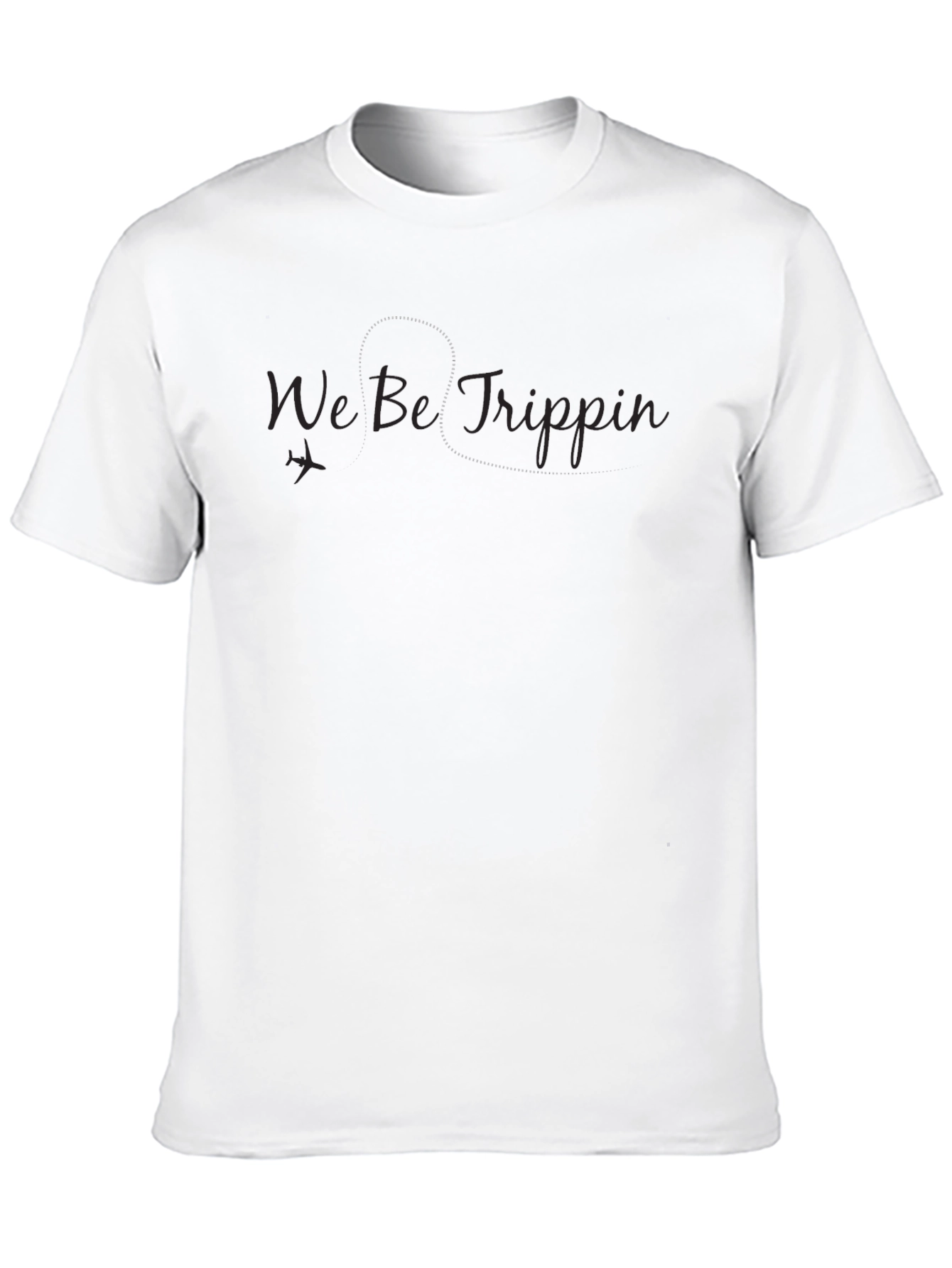 We Be Trippin Graphic Tee - Black
