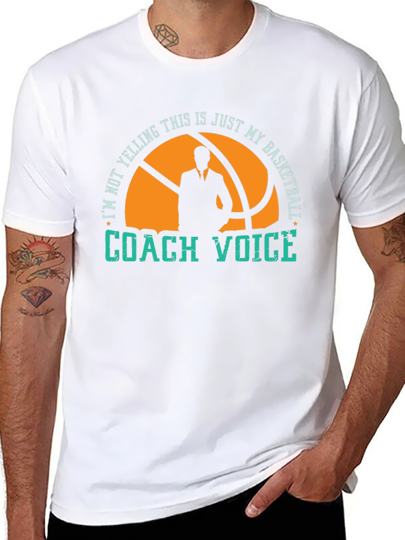 Basketball Coach Voice T-Shirt