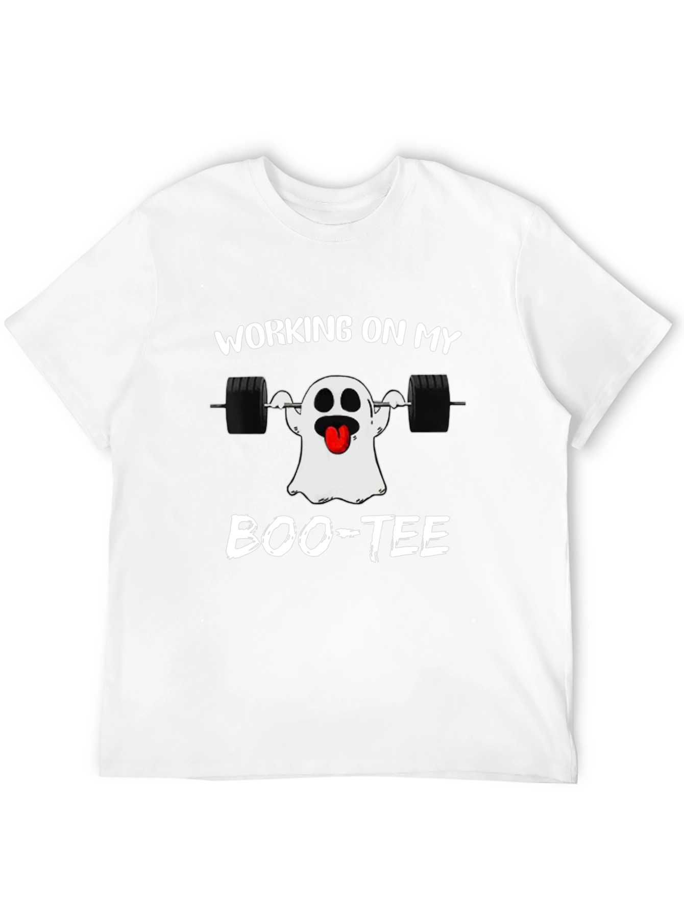 Workout Ghost Boo-tee T-Shirt