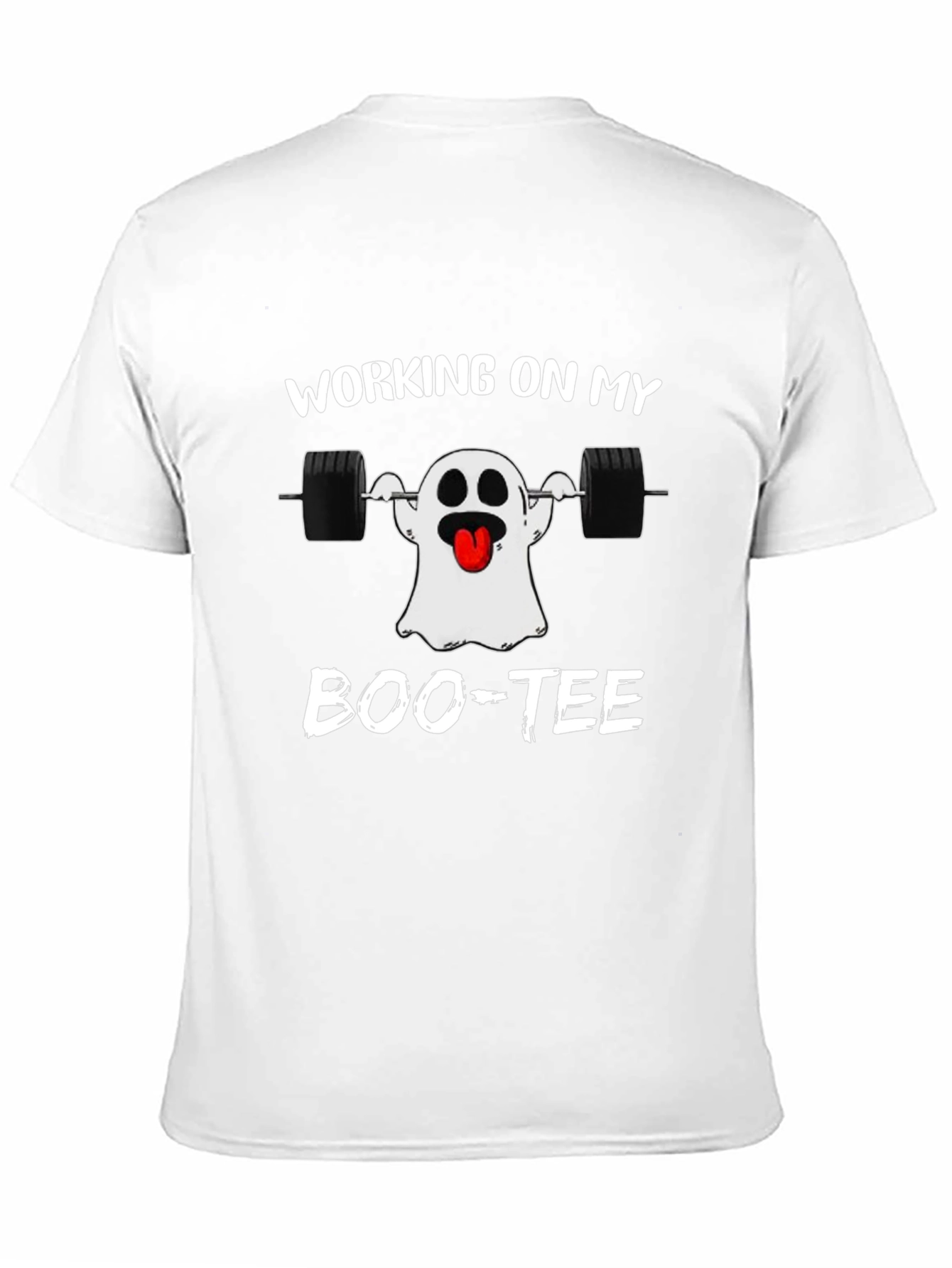 Workout Ghost Boo-tee T-Shirt