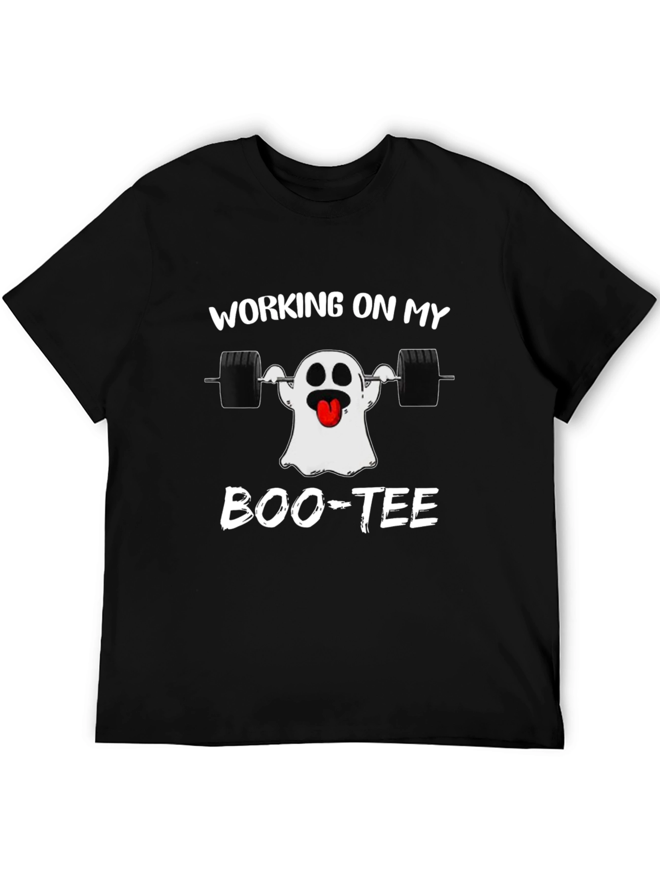 Workout Ghost Boo-tee T-Shirt
