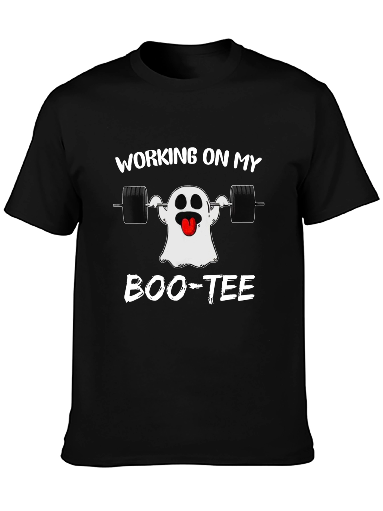 Workout Ghost Boo-tee T-Shirt