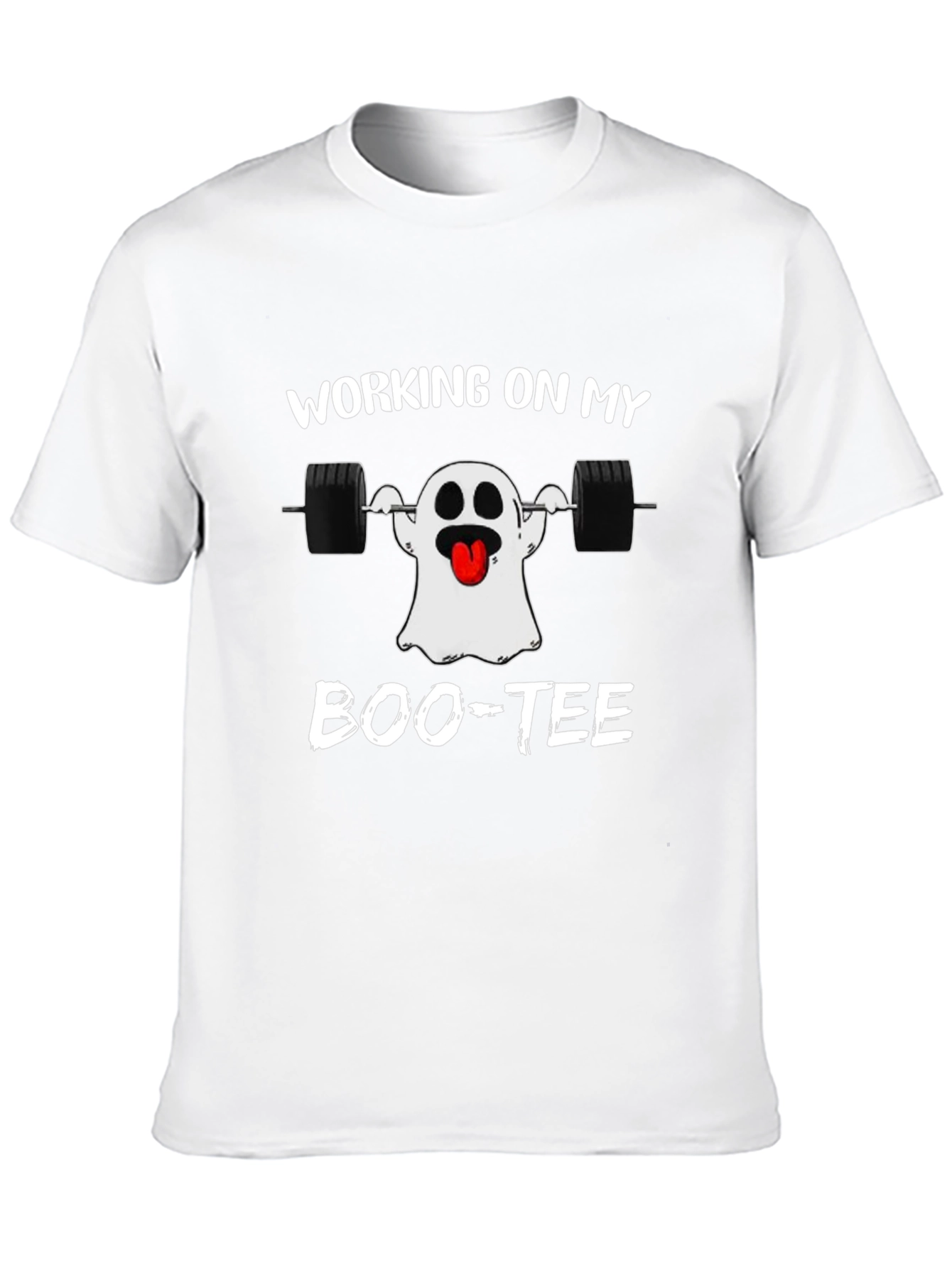 Workout Ghost Boo-tee T-Shirt