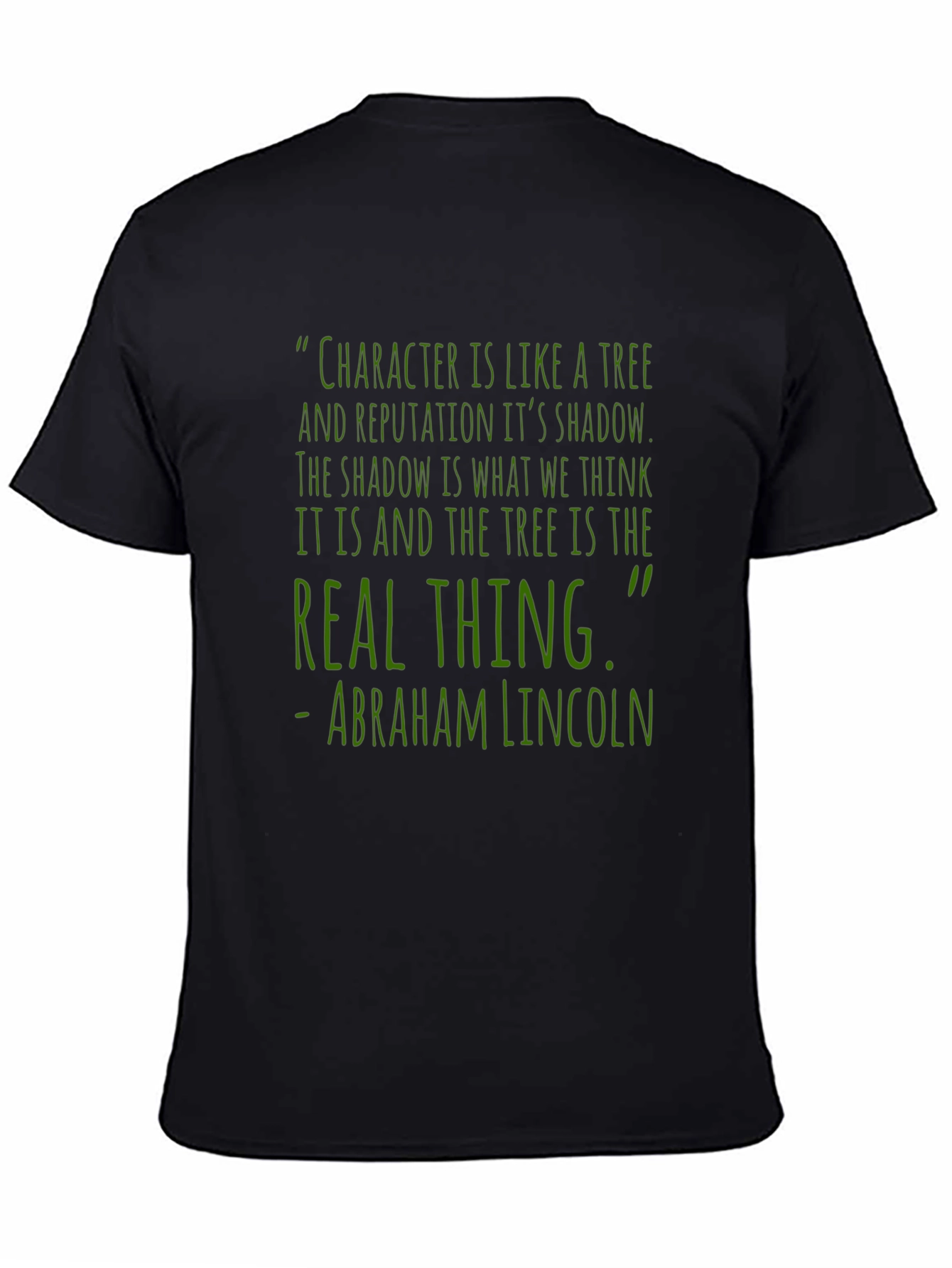 Abraham Lincoln Quote Graphic T-Shirt