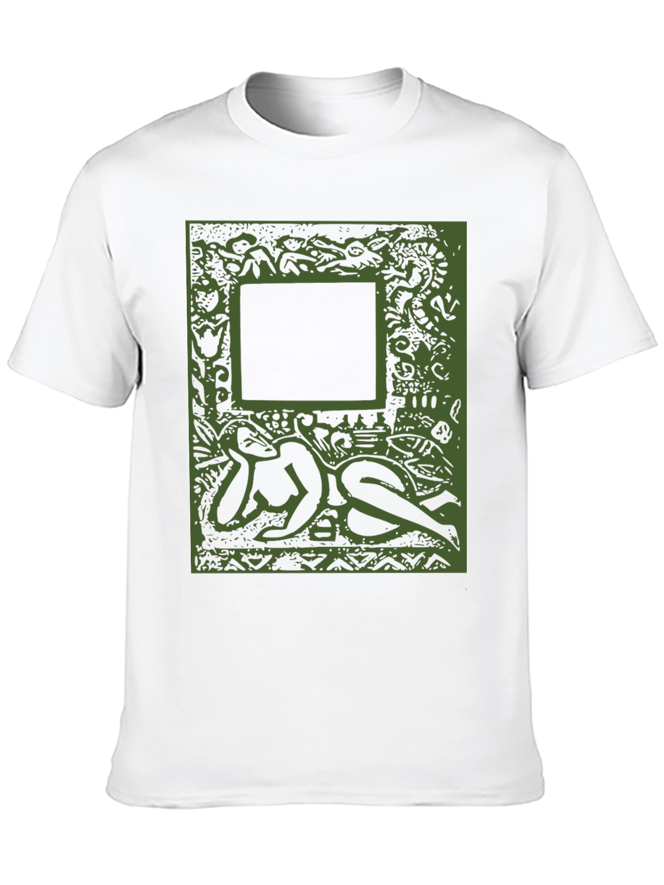 Abstract Art Graphic Tee - Unisex Casual Shirt