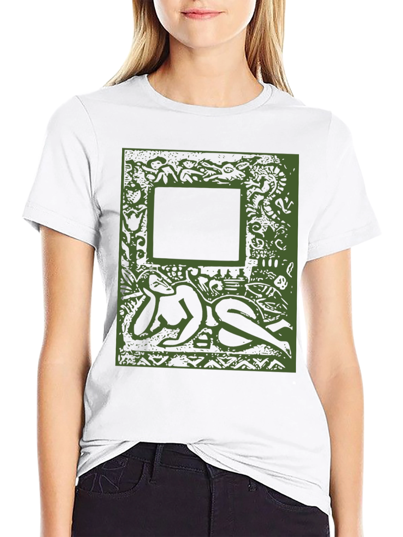 Abstract Art Graphic Tee - Unisex Casual Shirt