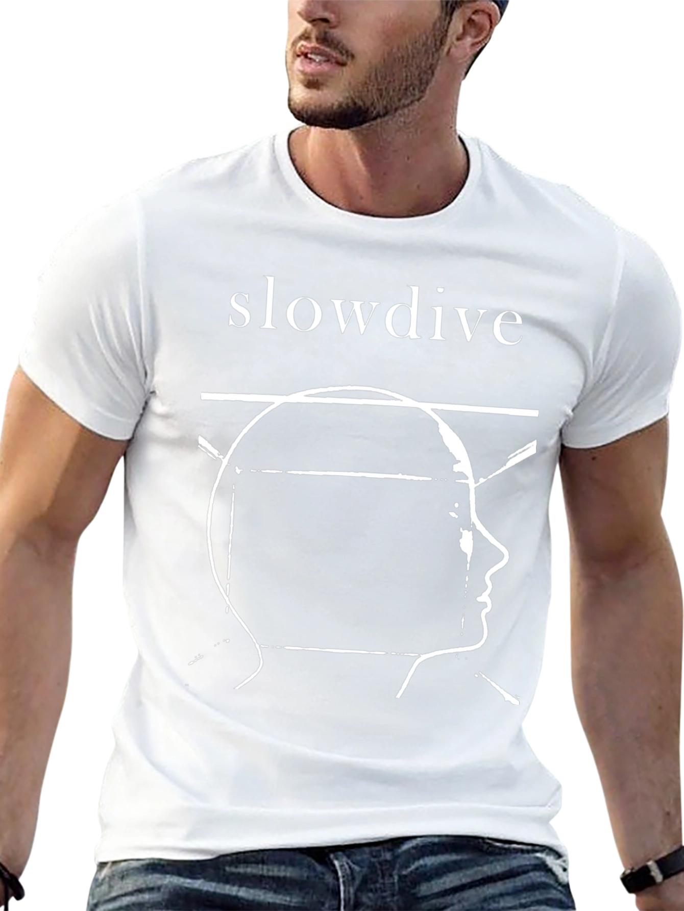 Slowdive Black T-Shirt - Graphic Tee - Band Merch