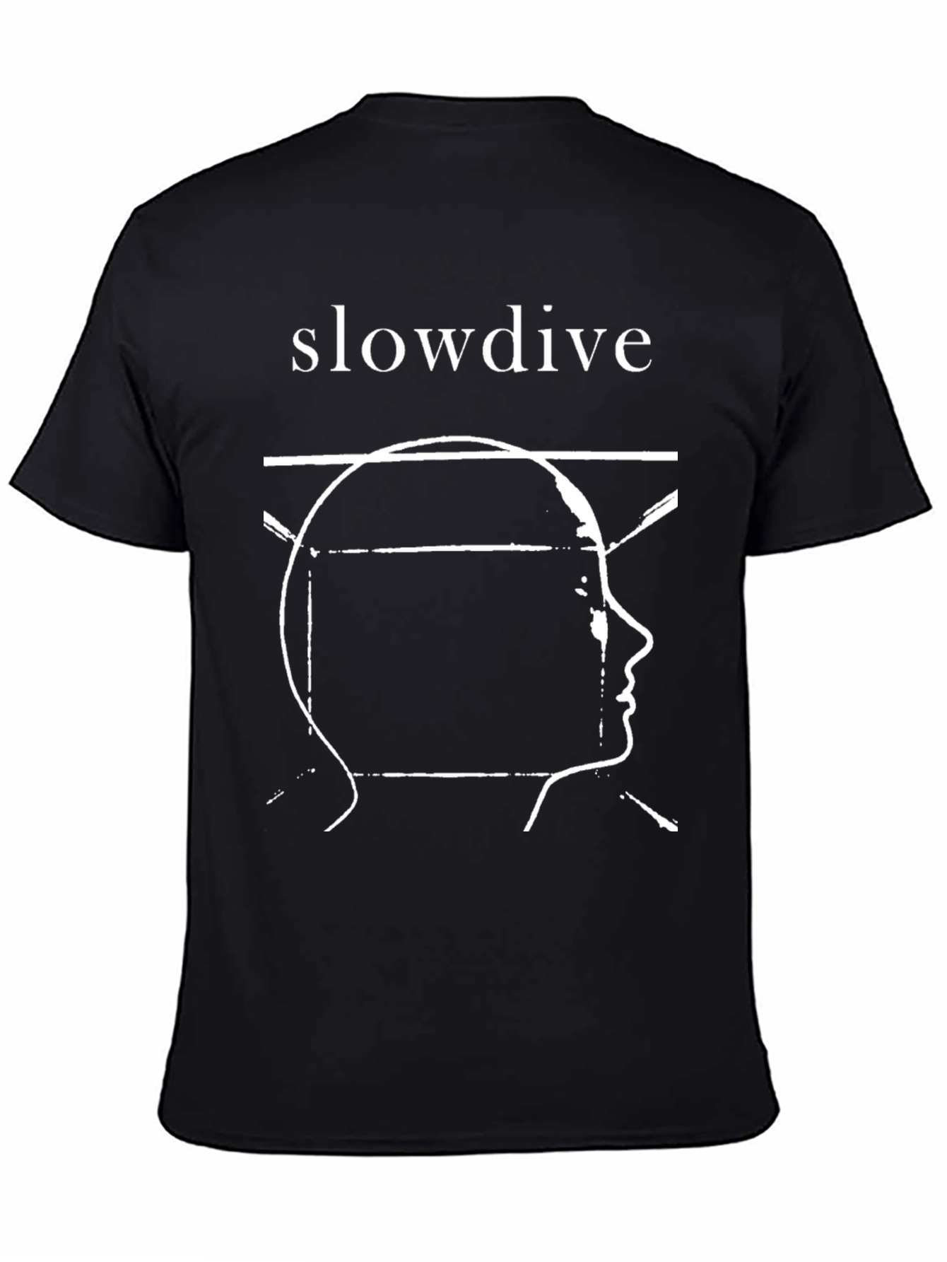 Slowdive Black T-Shirt - Graphic Tee - Band Merch