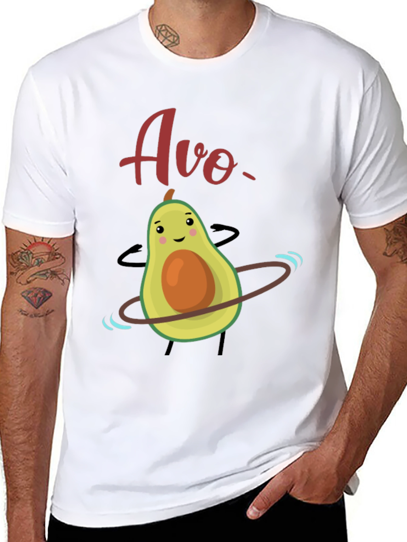 Avo Hula Hoop Graphic Tee - Unisex