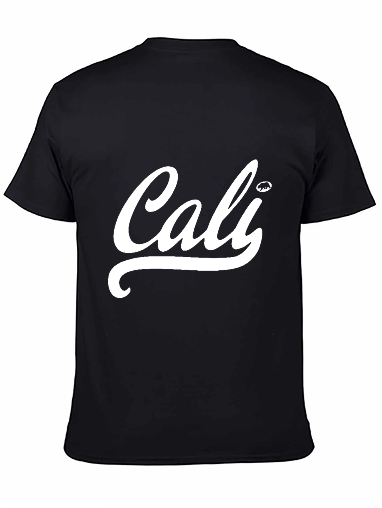 Cali Bear Black Graphic T-Shirt