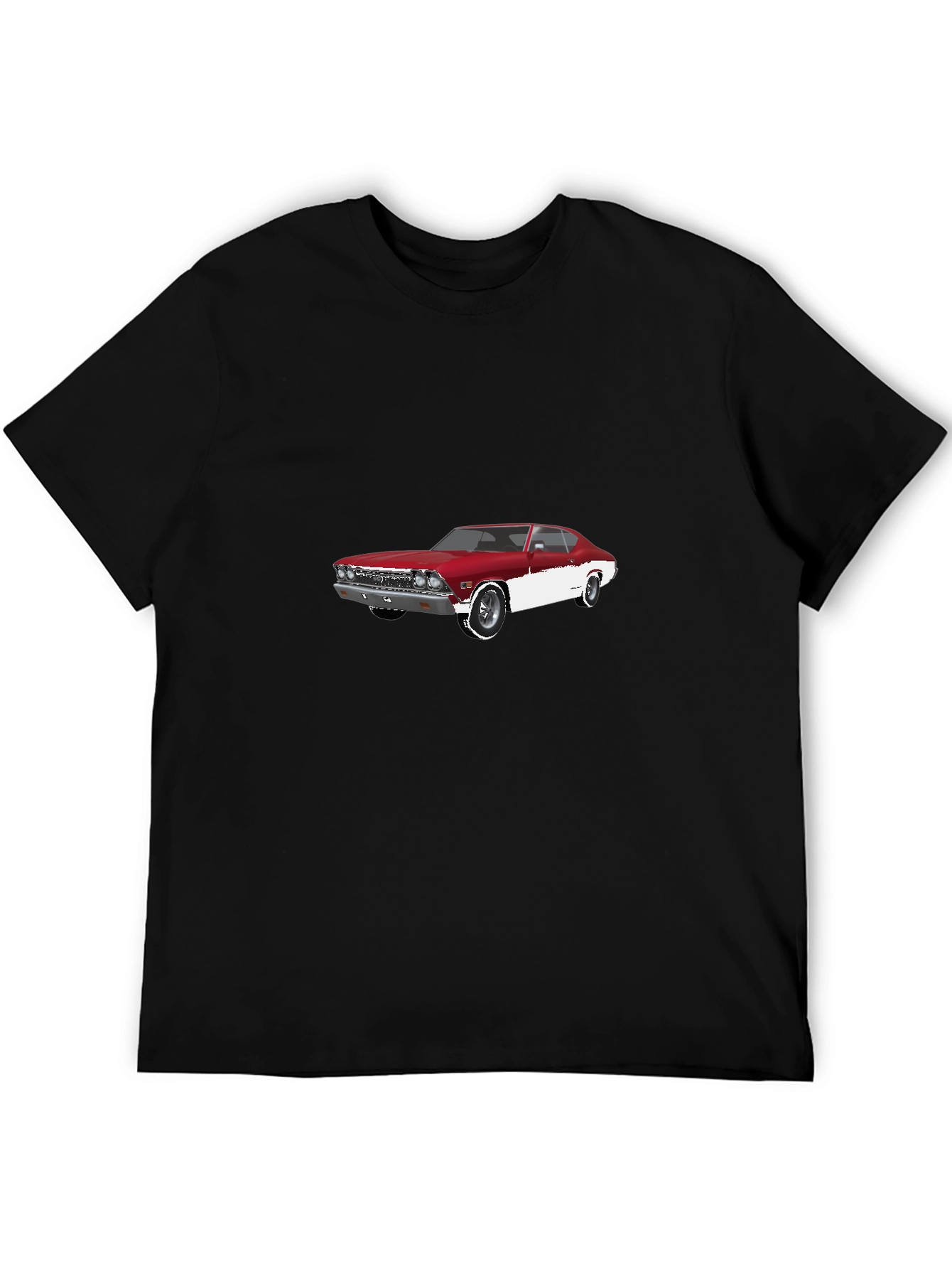 Classic Car Graphic Tee - Black