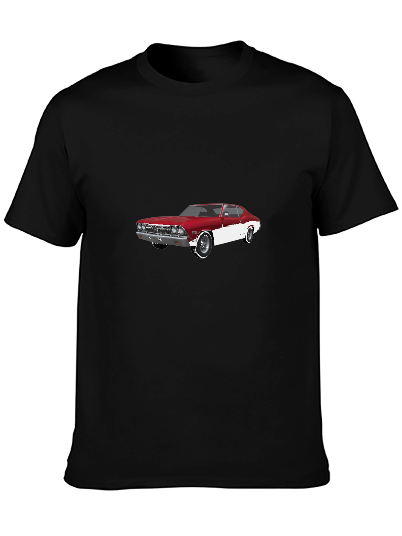 Classic Car Graphic Tee - Black