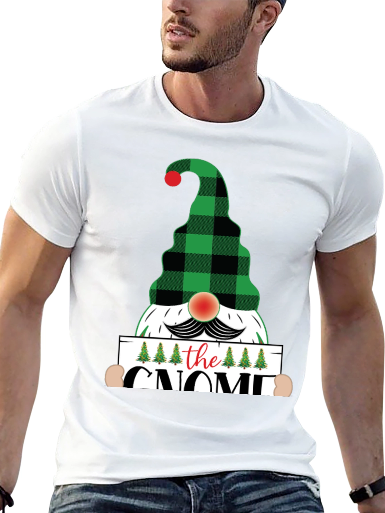 Festive Gnome Graphic Tee