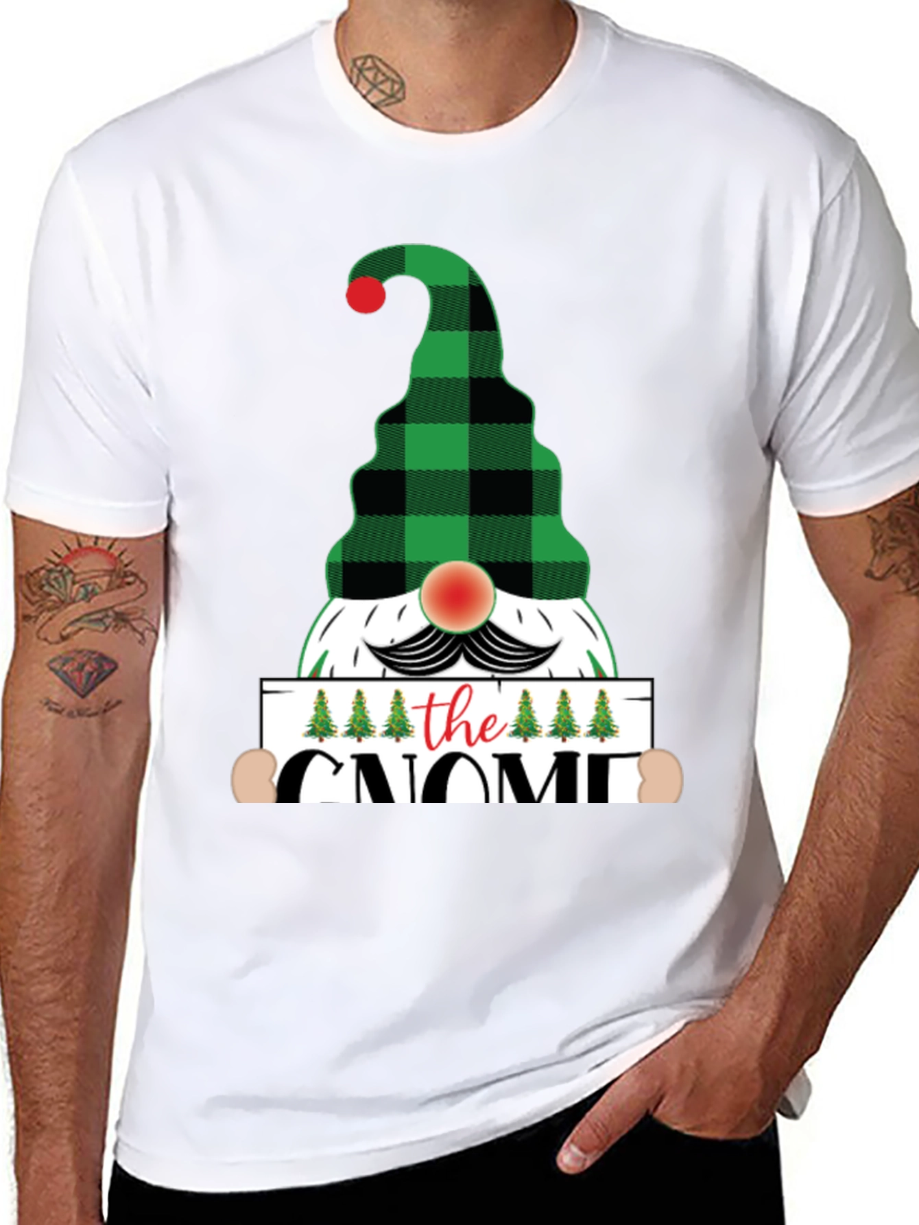 Festive Gnome Graphic Tee