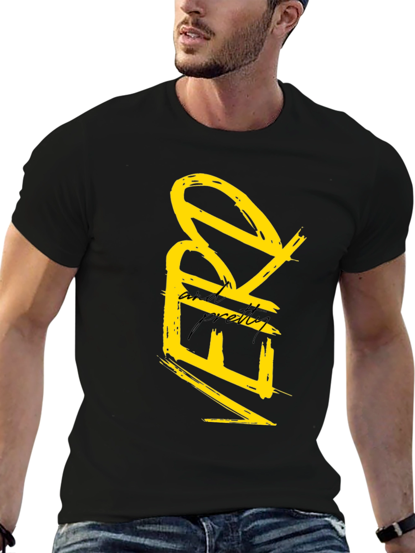 Edgy Graphic Tee - Stylish Streetwear