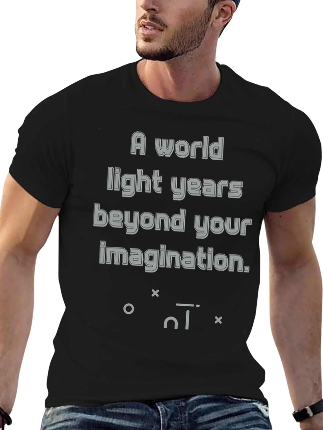 Sci-Fi Graphic Tee - A World Beyond Imagination